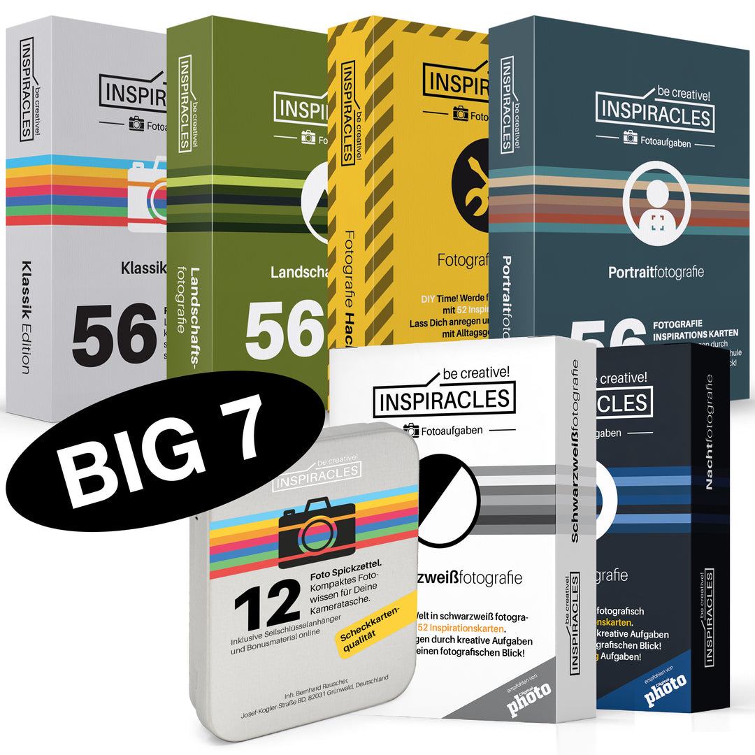 Inspiracles Big 7 Fotografie Bundle